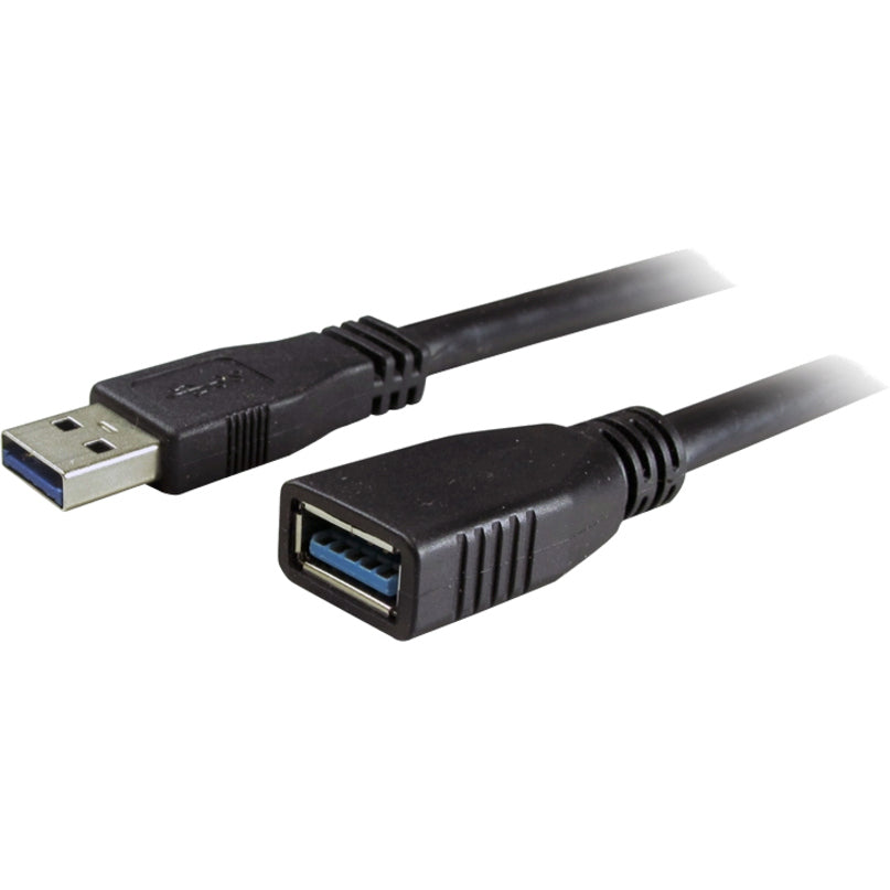 Comprehensive USB3-AMF-35PROAP Pro AV/IT USB Data Transfer Cable, 35 ft, Strain Relief, Molded, Active, Black