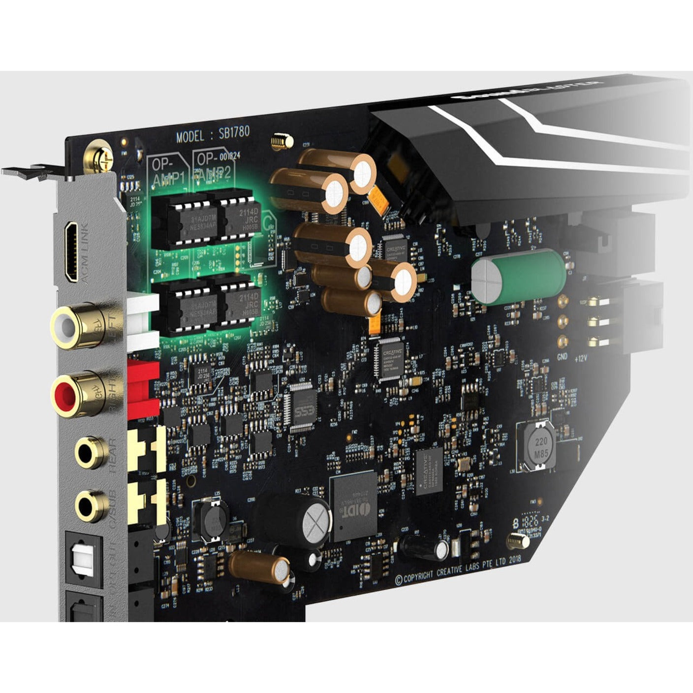 Creative 70SB178000000 Sound Blaster AE-9 Sound Board, High-Fidelity Audio Experience