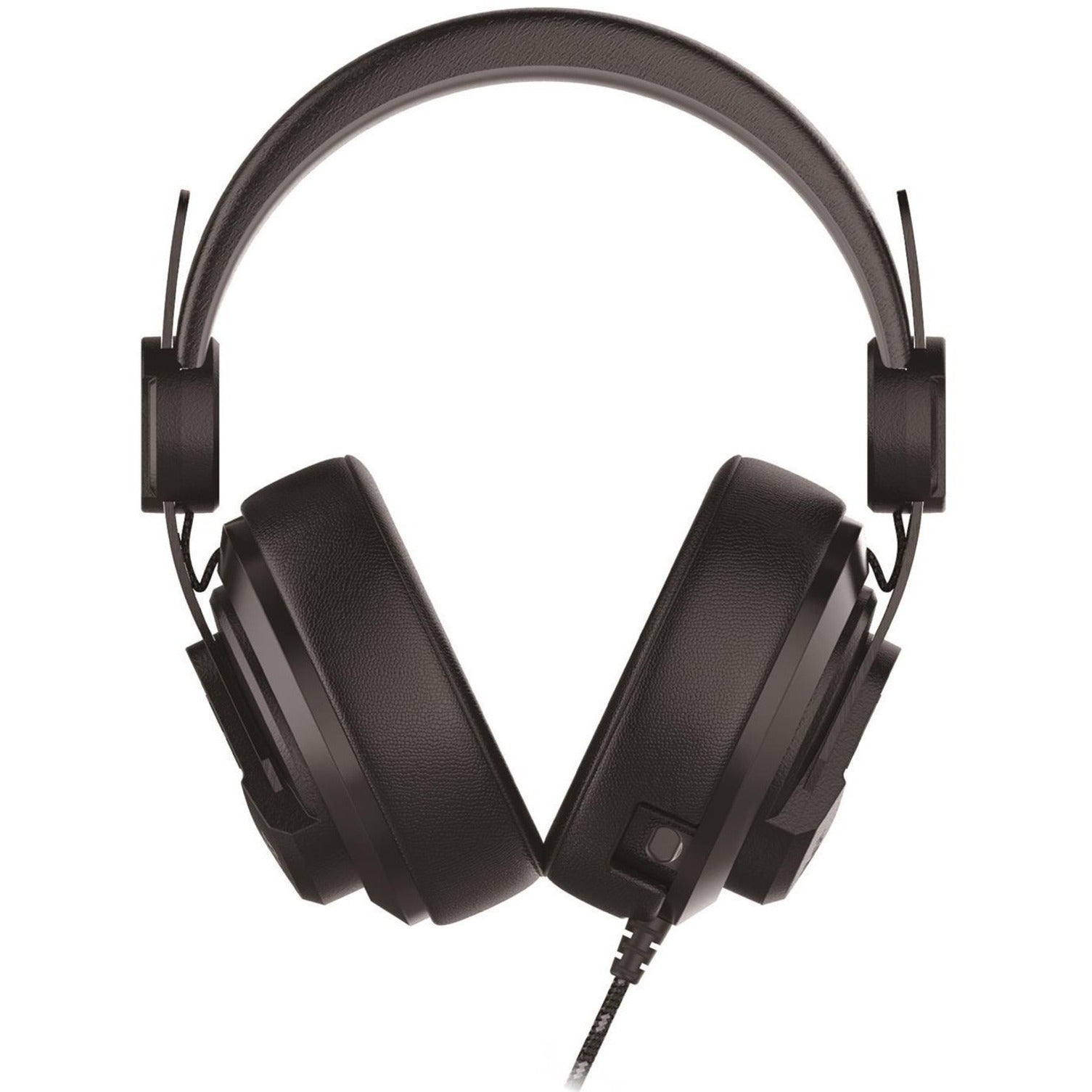 Plugable TRRS-HS53 Performance Onyx Gaming Headset with Retractable Microphone, Binaural Over-the-head, 3.5mm Wired