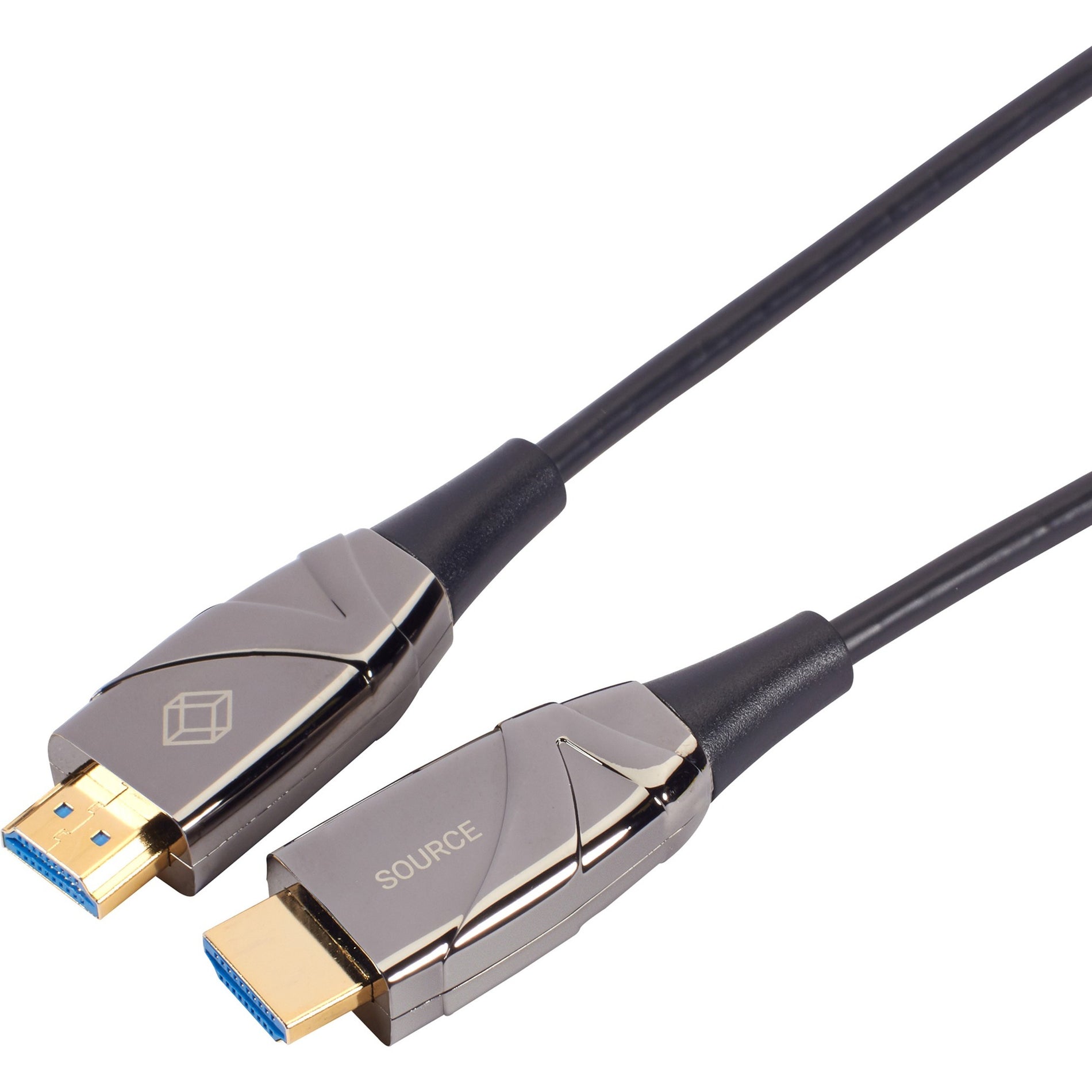 Black Box AOC-HL-H2-50M High-Speed HDMI 2.0 Active Optical Cable, 50M, EMI/RF Protection, Plug & Play