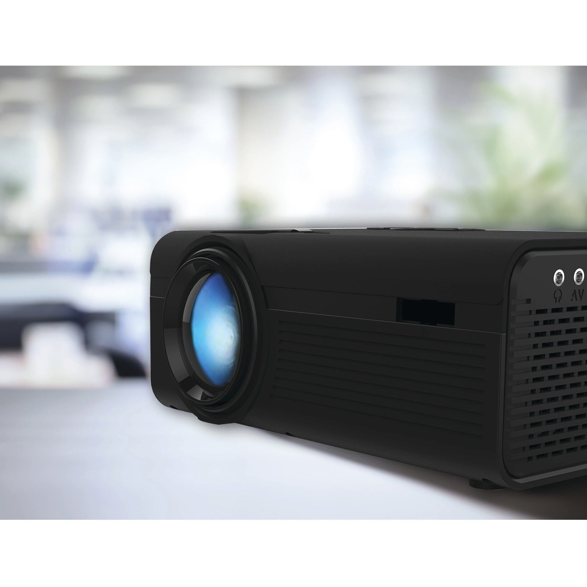 Supersonic SC-80P HD Digital Projector, Wall Mountable, Ceiling Mountable, Black
