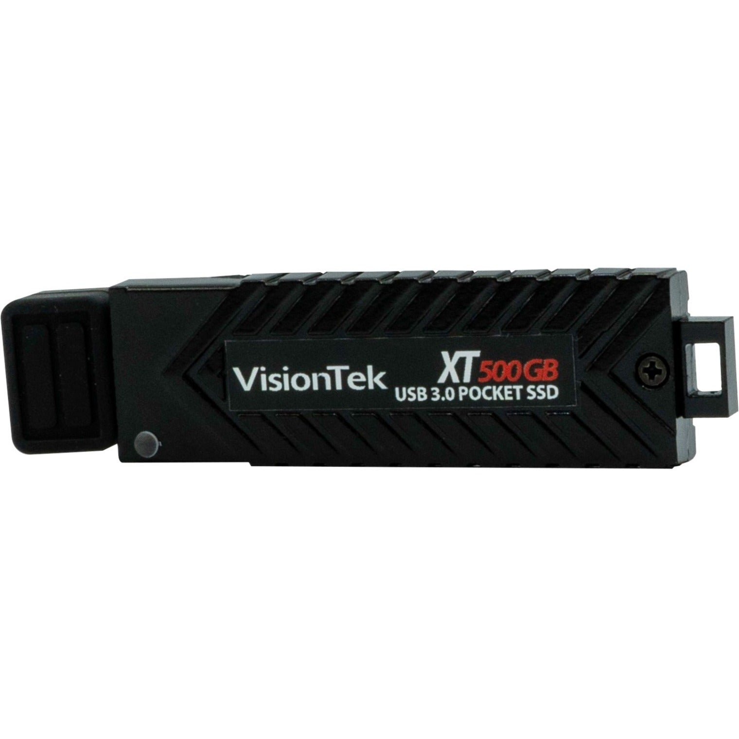 VisionTek 901240 500GB XT USB 3.0 Pocket SSD, 2 Year Warranty, TAA Compliant