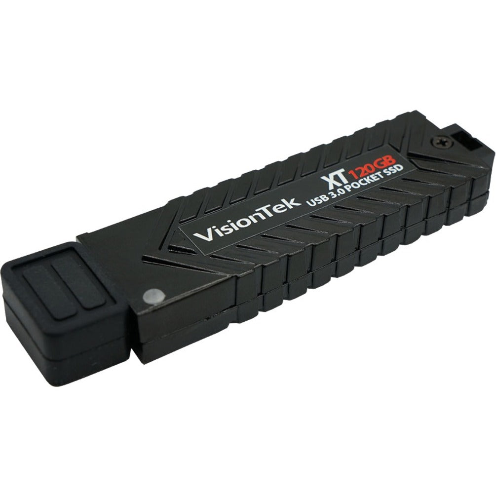 VisionTek 901238 120GB XT USB 3.0 Pocket SSD, Fast and Portable Solid State Drive
