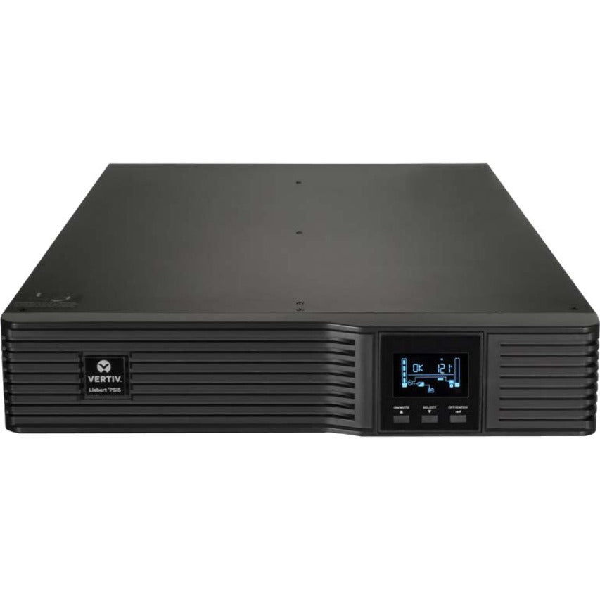 Vertiv PSI5-1100RT120N Liebert PSI5 1100VA Rackmount UPS, 2U, 120V AC, 990W Load Capacity