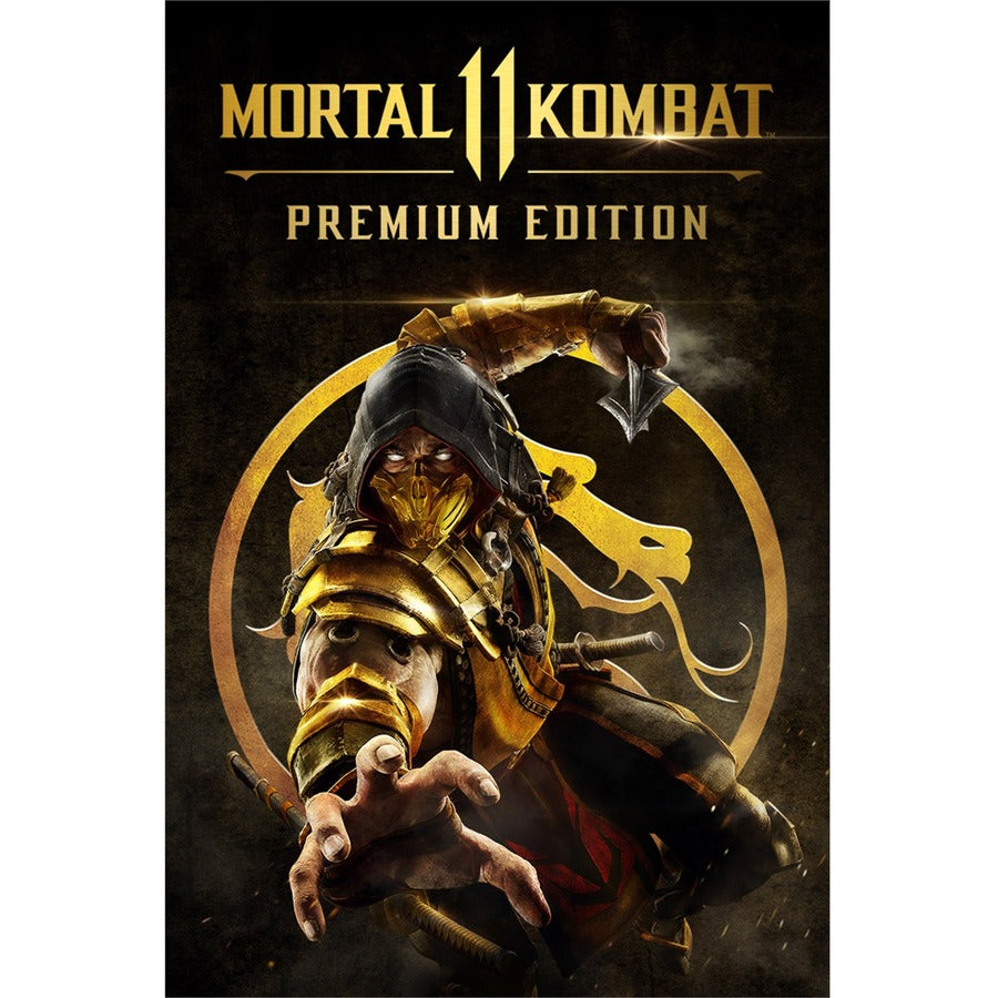 Microsoft G3Q-00675 Mortal Kombat 11 Premium Edition XB1ESD, M17+ Fighting Game