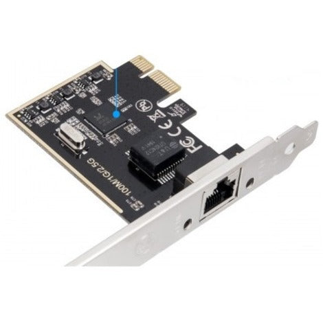 IO Crest SI-PEX24059 2.5 Gigabit Ethernet PCI-e x1 Network Card, High-Speed Internet Connection for Your Computer