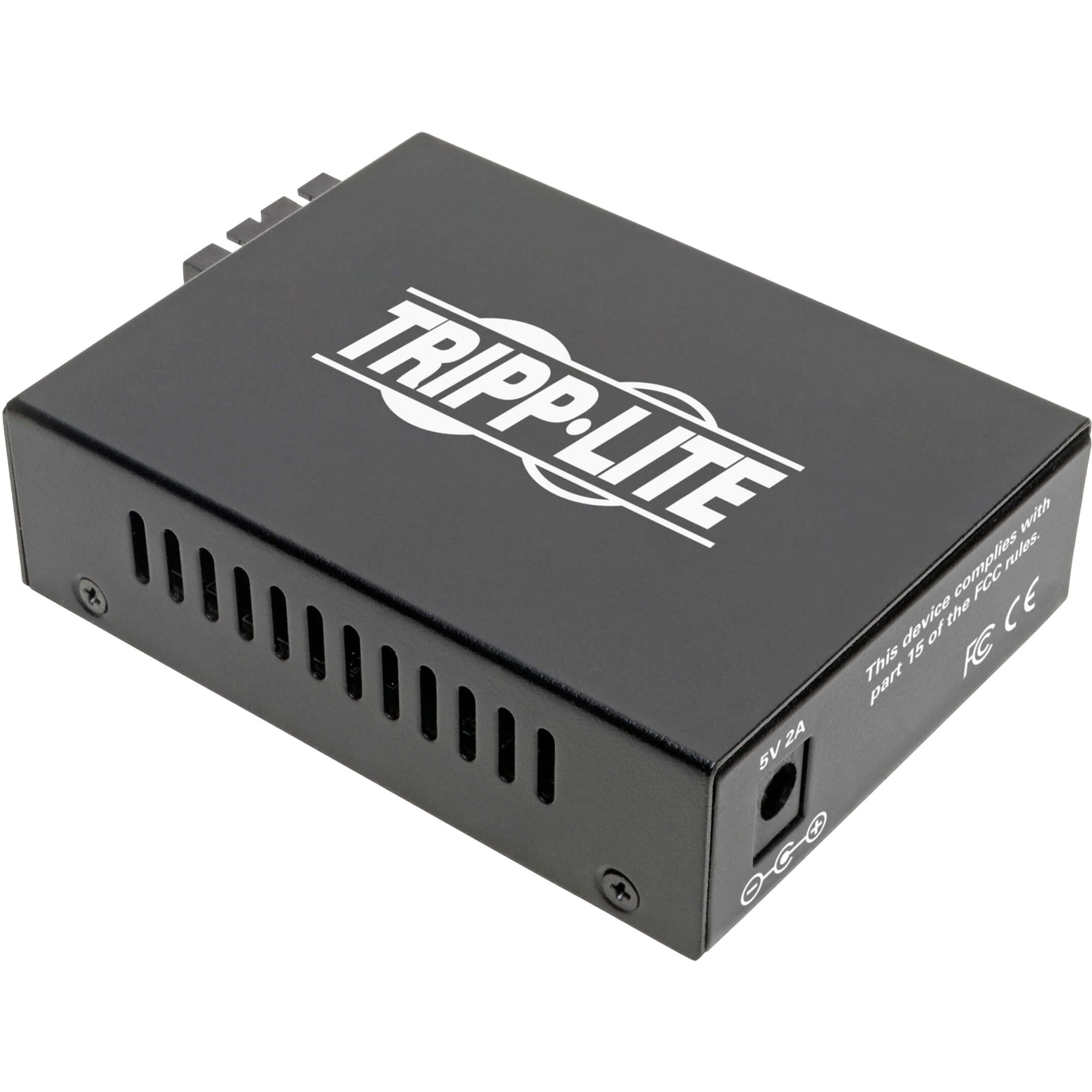 Tripp Lite N785-INT-SC-SM Transceiver/Media Converter, Single-mode, Gigabit Ethernet, 1000Base-X, 1000Base-T, 12.43 Mile