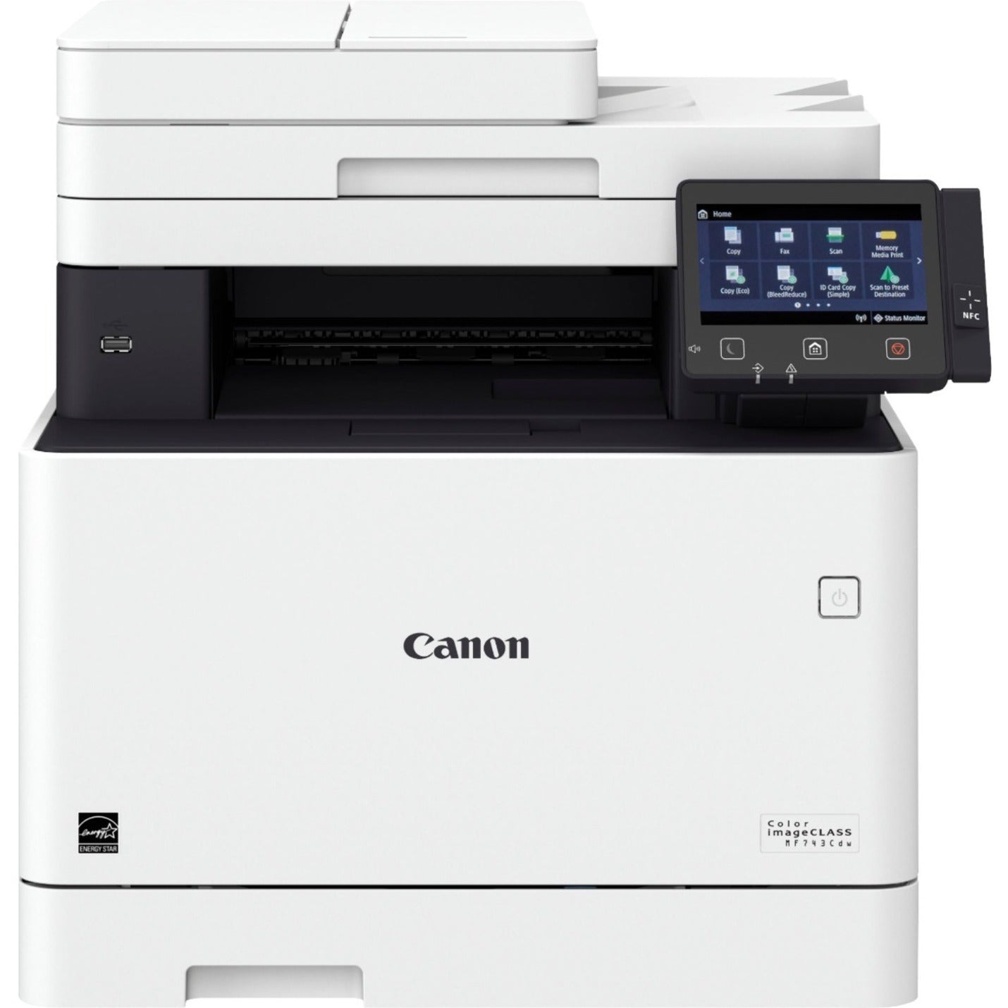 Canon 3101C011 imageCLASS MF743Cdw Laser Multifunction Printer, Color, Wireless, 28 ppm