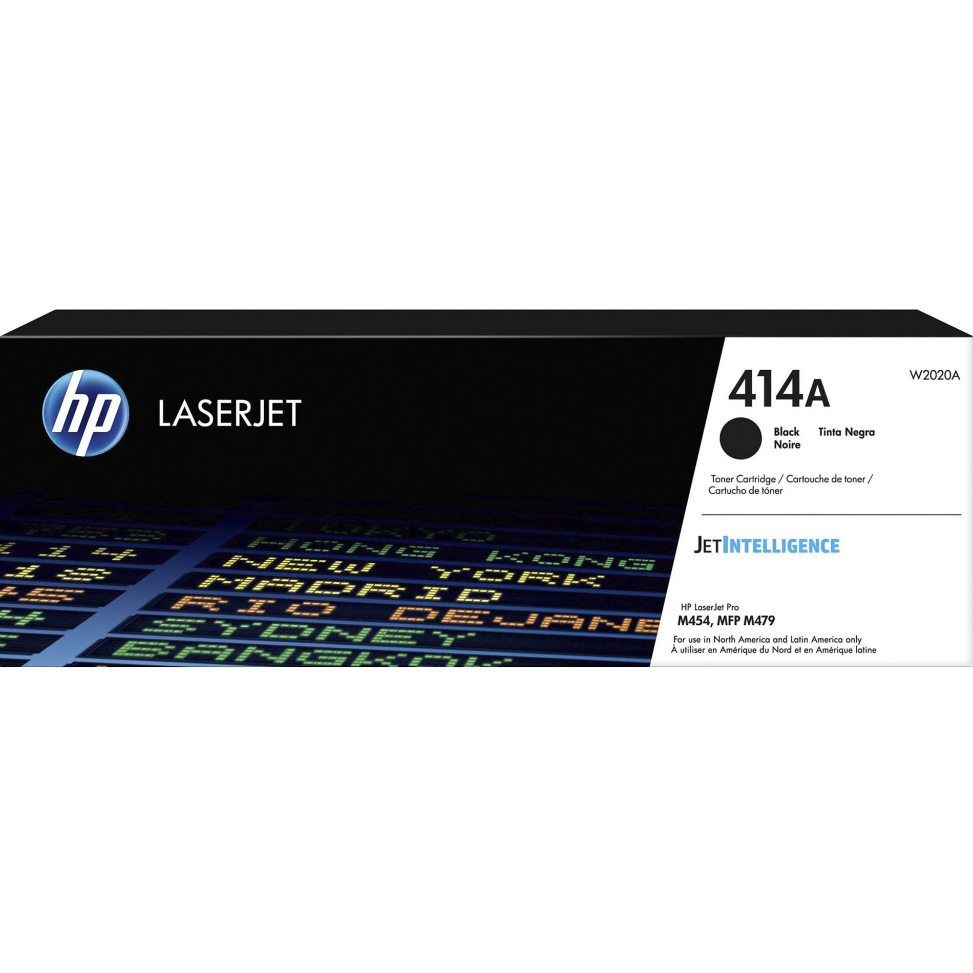 HP W2020A 414A Original LaserJet Toner Cartridge, Black - High Yield, 2400 Pages