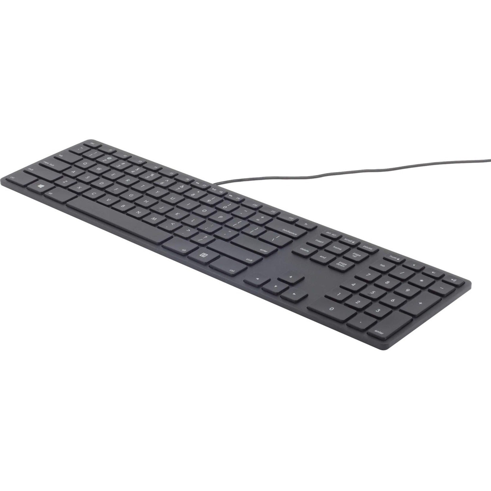 Matias RGB Backlit Wired Aluminum Keyboard for Mac - Black (FK318PCLBB)
