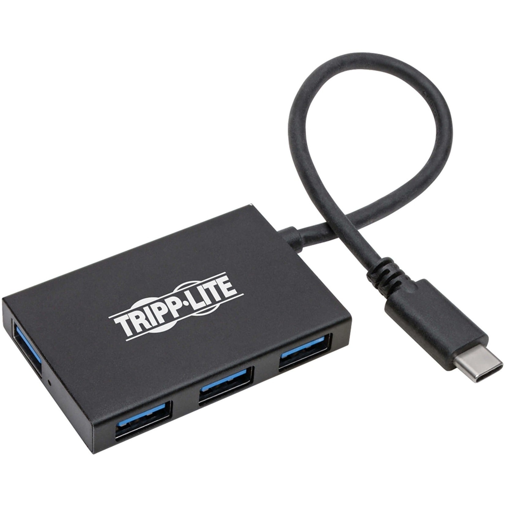 Tripp Lite U460-004-4A-G2 USB 3.1 C Hub, 10 Gbps, Aluminum Housing, 4 USB Ports