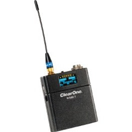 ClearOne 910-6004-008-C Beltpack Transmitter, Wireless Microphone System Transmitter, 563 MHz Maximum Operating Frequency