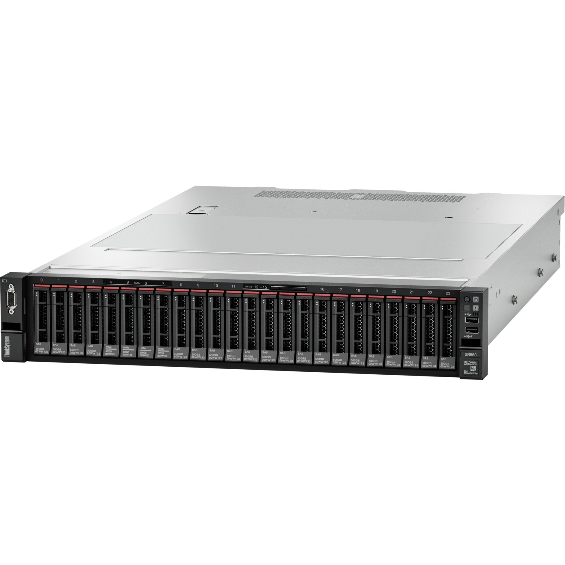 Lenovo 7X06A0FHNA ThinkSystem SR650 Server, Octa-core Xeon Silver 4208, 16GB RAM, 3 Year Warranty