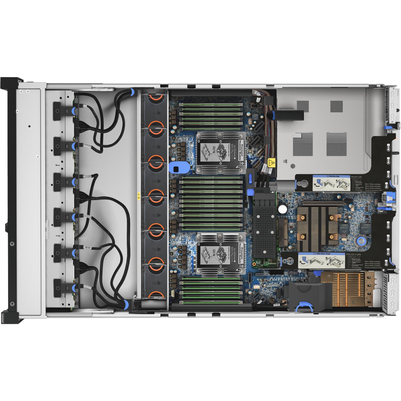Lenovo 7X06A0FHNA ThinkSystem SR650 Server, Octa-core Xeon Silver 4208, 16GB RAM, 3 Year Warranty