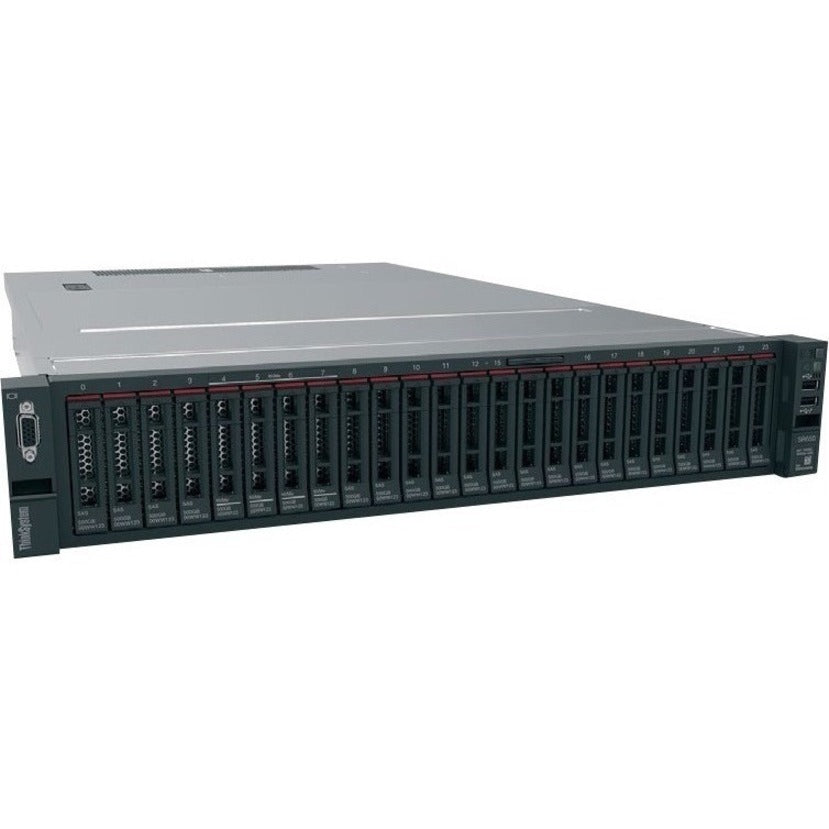Lenovo 7X06A0FENA ThinkSystem SR650 Server, 16GB Memory, Xeon Silver 4214, 3 Year Warranty