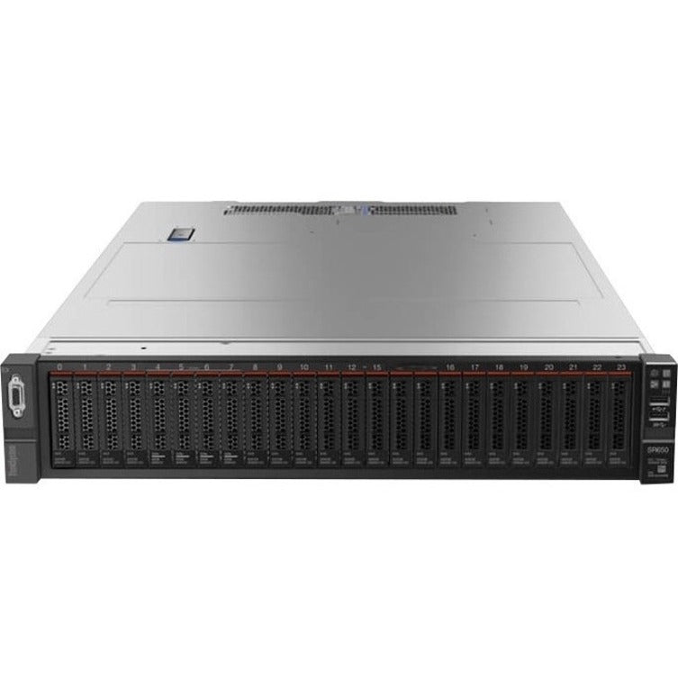 Lenovo 7X06A0FENA ThinkSystem SR650 Server, 16GB Memory, Xeon Silver 4214, 3 Year Warranty