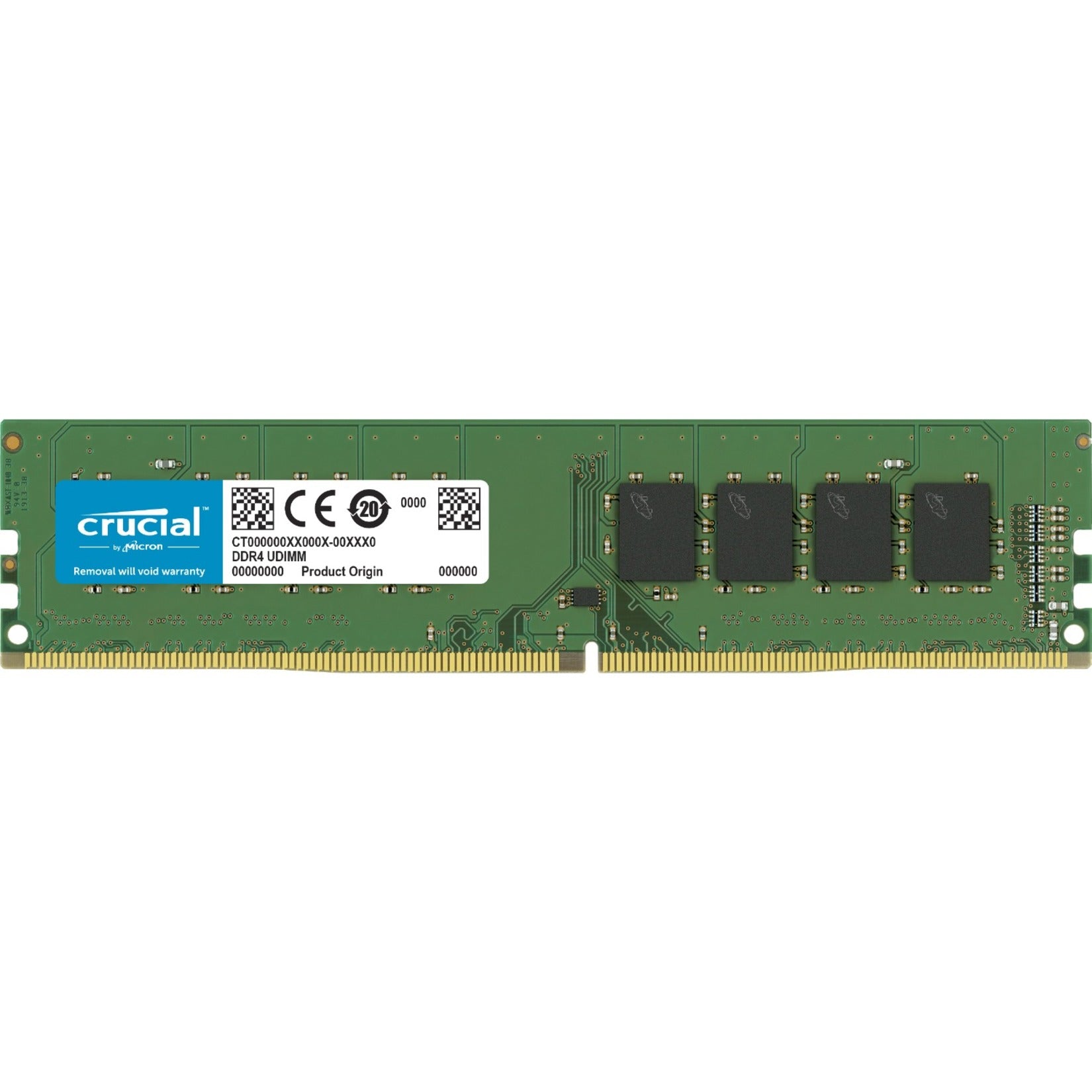 Crucial CT16G4DFD832A 16GB DDR4 SDRAM Memory Module, High Performance RAM for Desktop PC