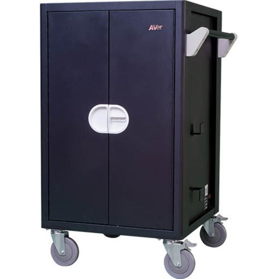 AVer CHRGE36C++ AVerCharge E36c+ 36 Device Economy Charging Cart, Swivel Casters, Maneuverable, Compact, Cable Management