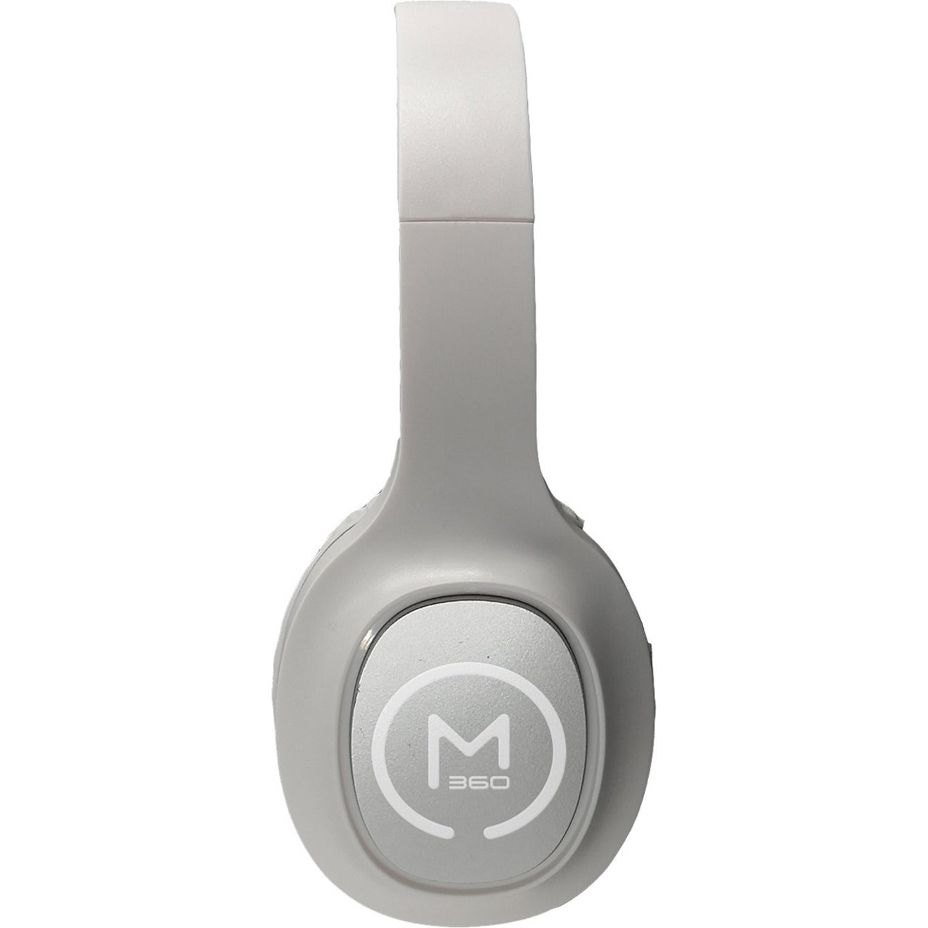Morpheus 360 HP4500W Wireless Headphone, Comfortable Over-the-head Stereo Headset with Mic, White/Silver Accent