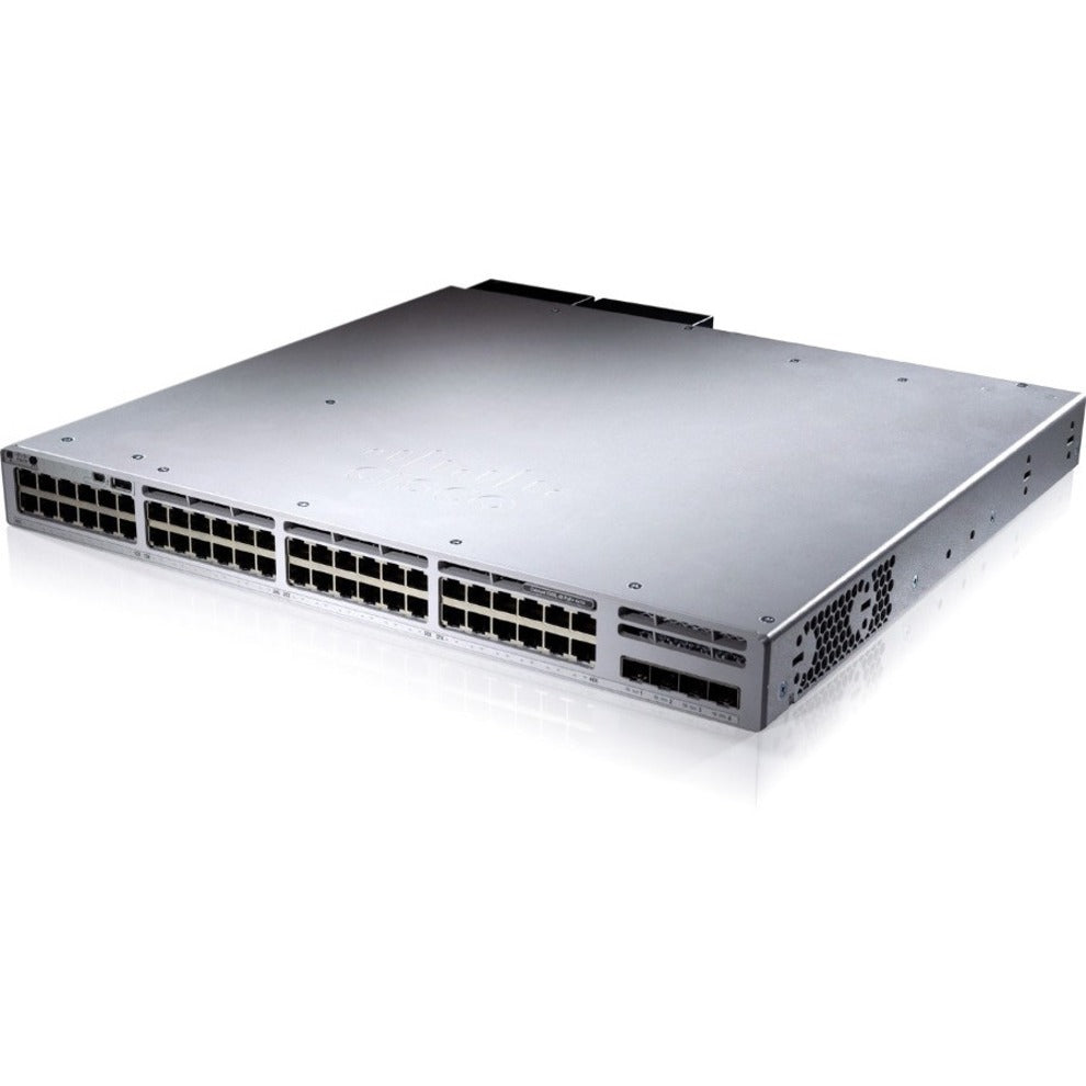 Cisco C9300L-48P-4G-E Catalyst 9300L-48P-4G-E Switch, 48 Gigabit Ethernet PoE+, Power Supply Included
