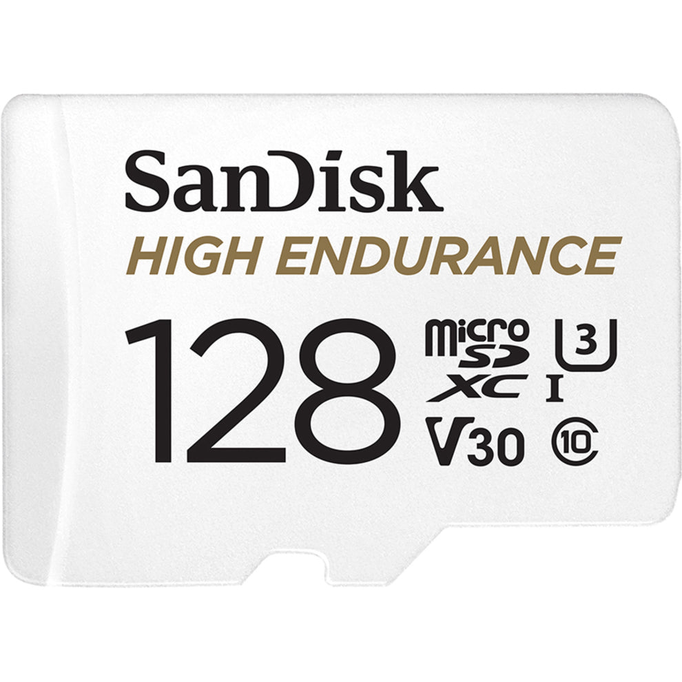 SanDisk SDSQQNR-128G-AN6IA High Endurance microSD Card, 128GB Class 10/UHS-I (U3), 2 Year Warranty