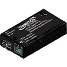 Transition Networks M/E-ISW-FX-02(SFP) Hardened Mini Fast Ethernet Media Converter, 10/100BTX to 100BFX SFP