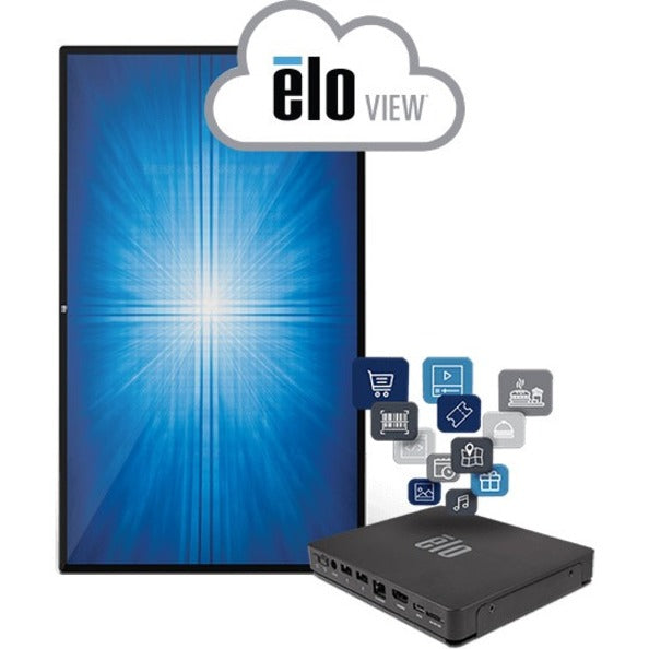 Elo E215638 6553L 65" (4K) Interactive Digital Signage, LED Backlight Technology, Touchscreen