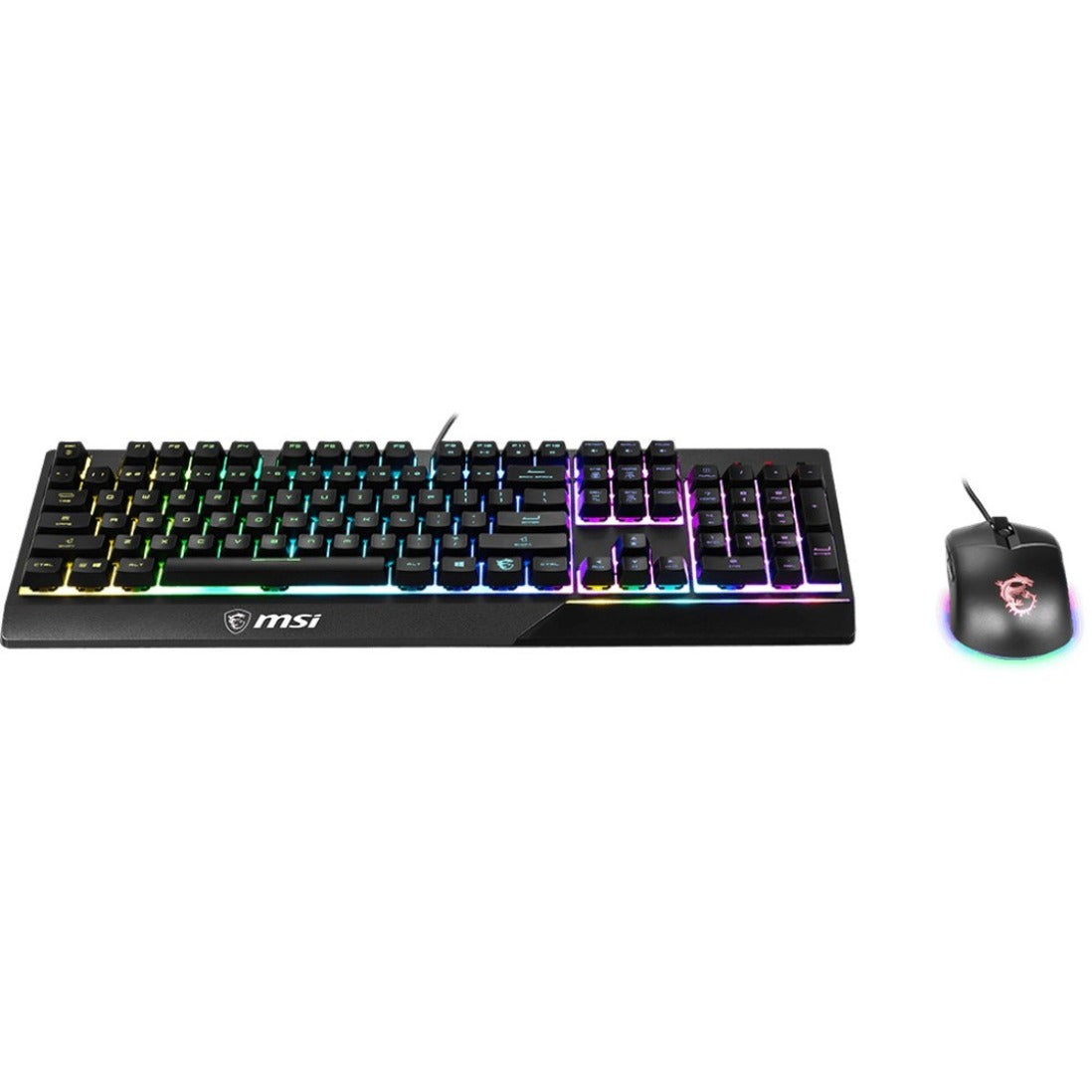 MSI VIGOR GK30 COMBO Gaming Keyboard & Mouse, Mechanical Keyswitch, RGB Lighting, Water Resistant