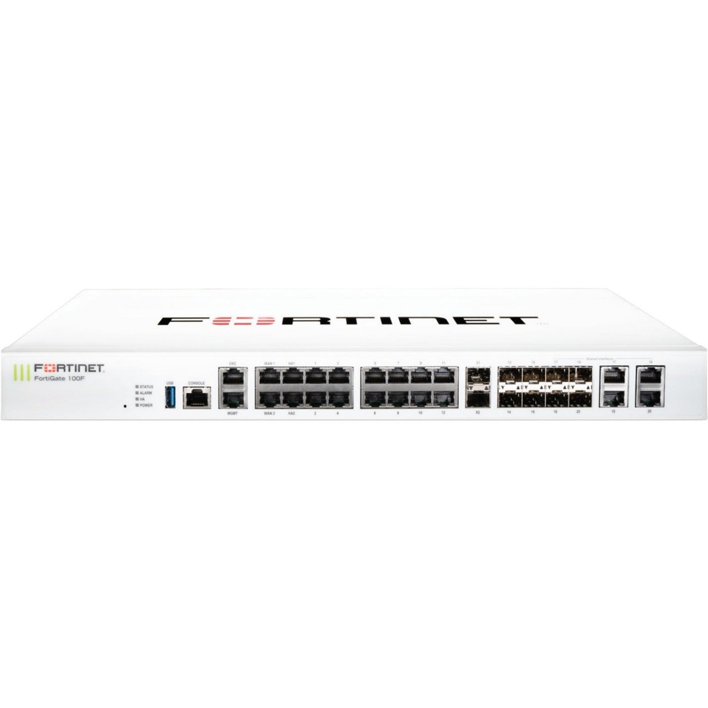 Fortinet FG-101F FortiGate Network Security/Firewall Appliance, 10GBase-X, 500 VPN Supported