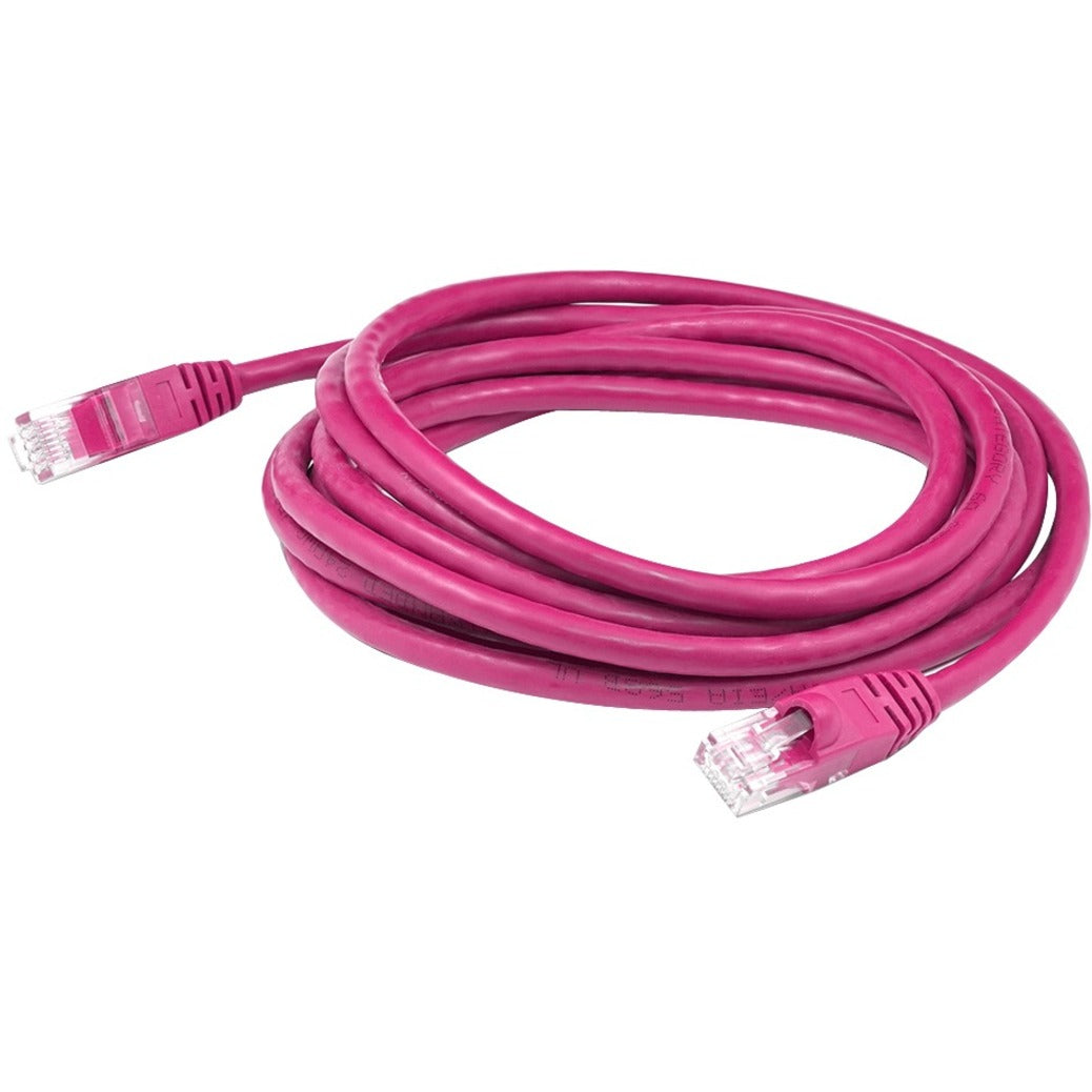 AddOn ADD-7FCAT6-PK Cat.6 UTP Patch Network Cable, 7ft, Pink