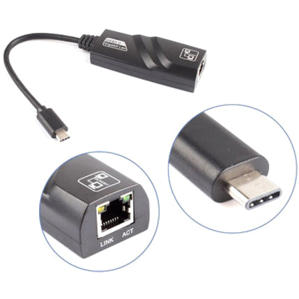 4XEM 4XUSBCGIGABIT USB-C to Gigabit Adapter, High-Speed Ethernet Connection