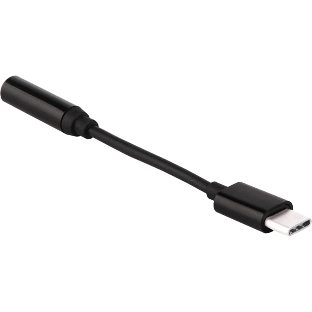 4XEM 4XUSBC35MMB USB-C Male To 3.5mm Female Adapter Black, Reversible, Audio Cable