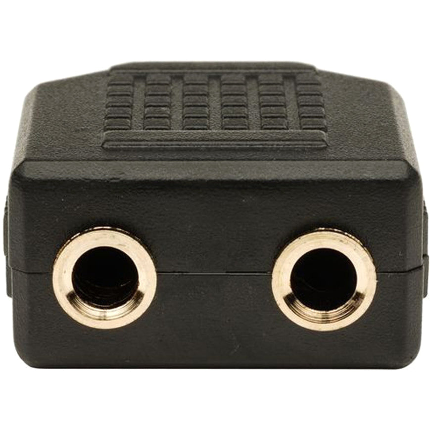 4XEM 4XIJACKBK 3.5mm Mini Jack Headphone Splitter Black, Corrosion Resistance, Rust Resistant, Scratch Resistant