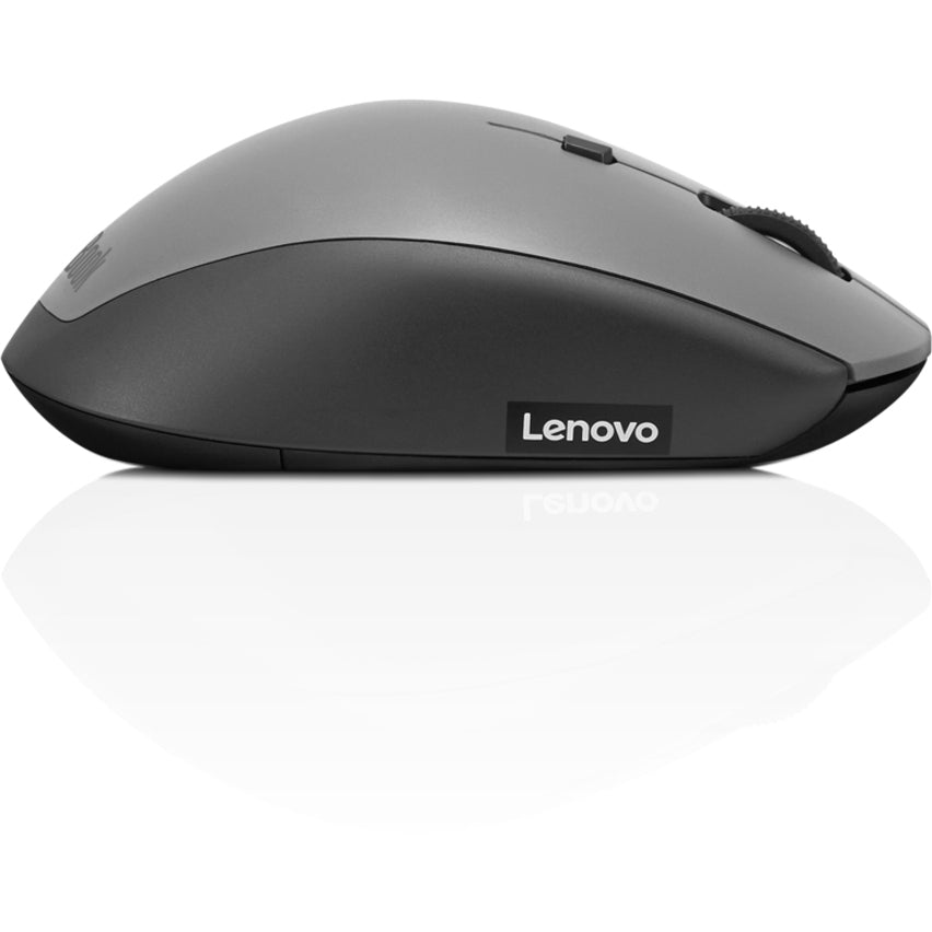 Lenovo 4Y50V81591 ThinkBook Wireless Media Mouse, Ergonomic Fit, 2400 dpi, 7 Buttons, 2.4 GHz