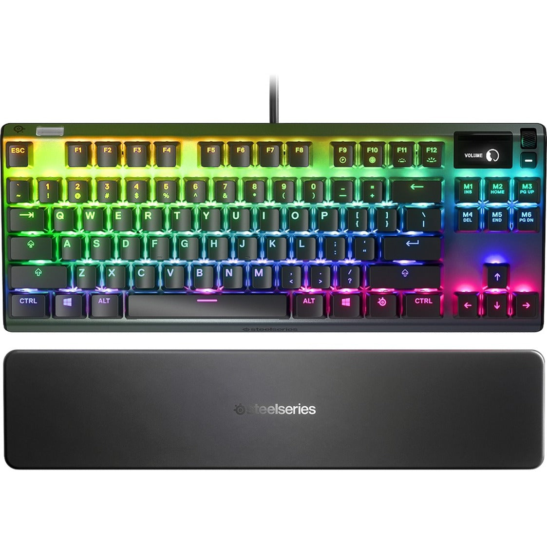 SteelSeries 64646 Apex 7 TKL Mechanical Gaming Keyboard, Compact and Responsive for Windows and Mac OS