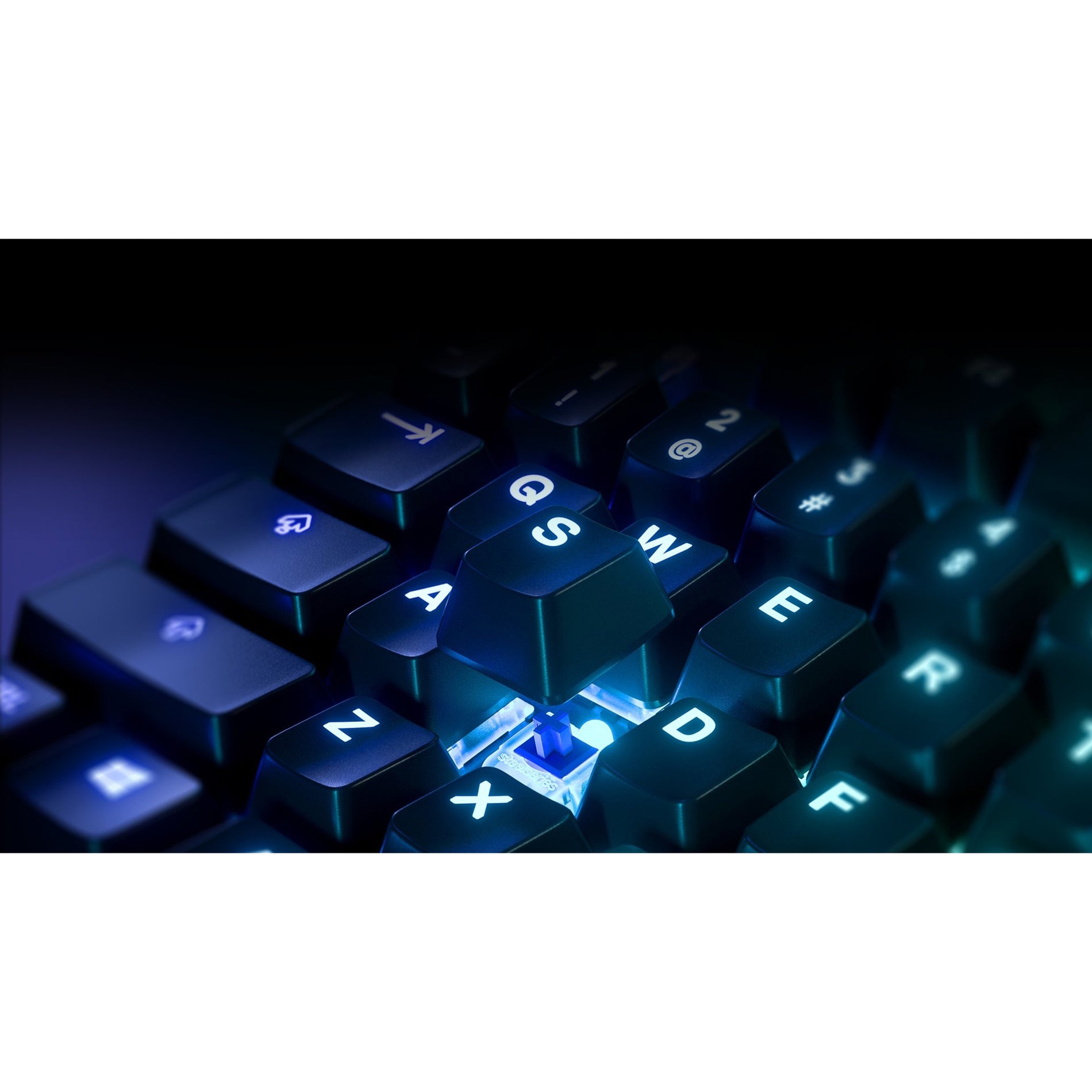SteelSeries 64774 Apex 7 Mechanical Gaming Keyboard, RGB Backlit, Volume Control, USB Wired