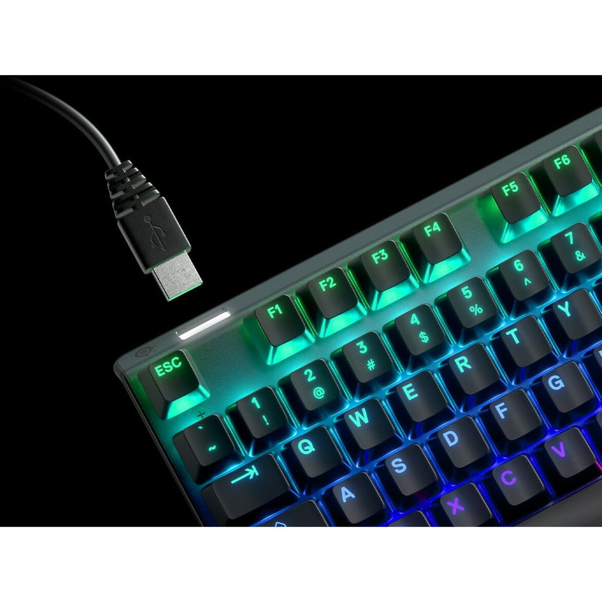 SteelSeries 64636 Apex 7 TKL Mechanical Gaming Keyboard, Compact and Responsive for Windows and Mac OS