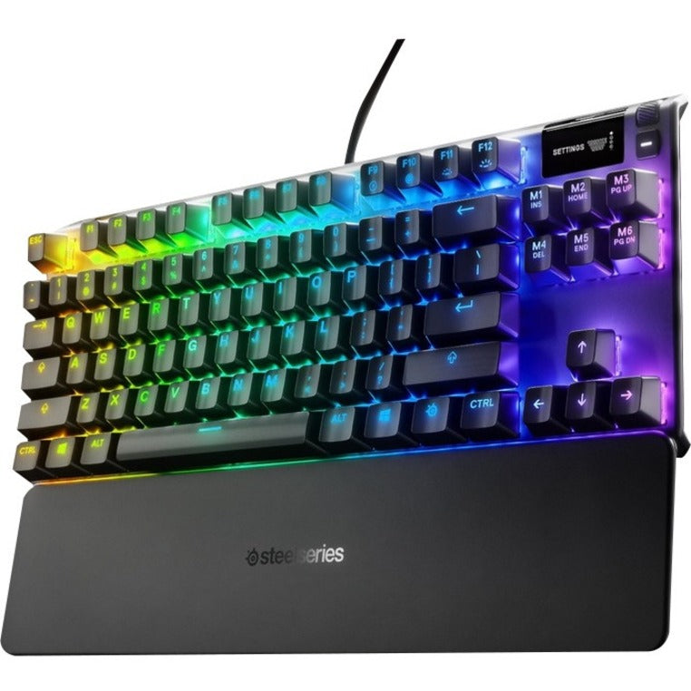 SteelSeries 64636 Apex 7 TKL Mechanical Gaming Keyboard, Compact and Responsive for Windows and Mac OS