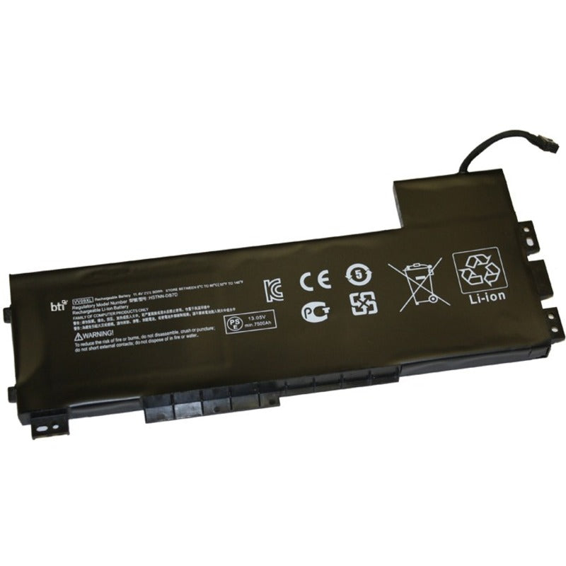 BTI VV09XL-BTI Battery, 18 Month Limited Warranty, 7895 mAh, Lithium Polymer (Li-Polymer)