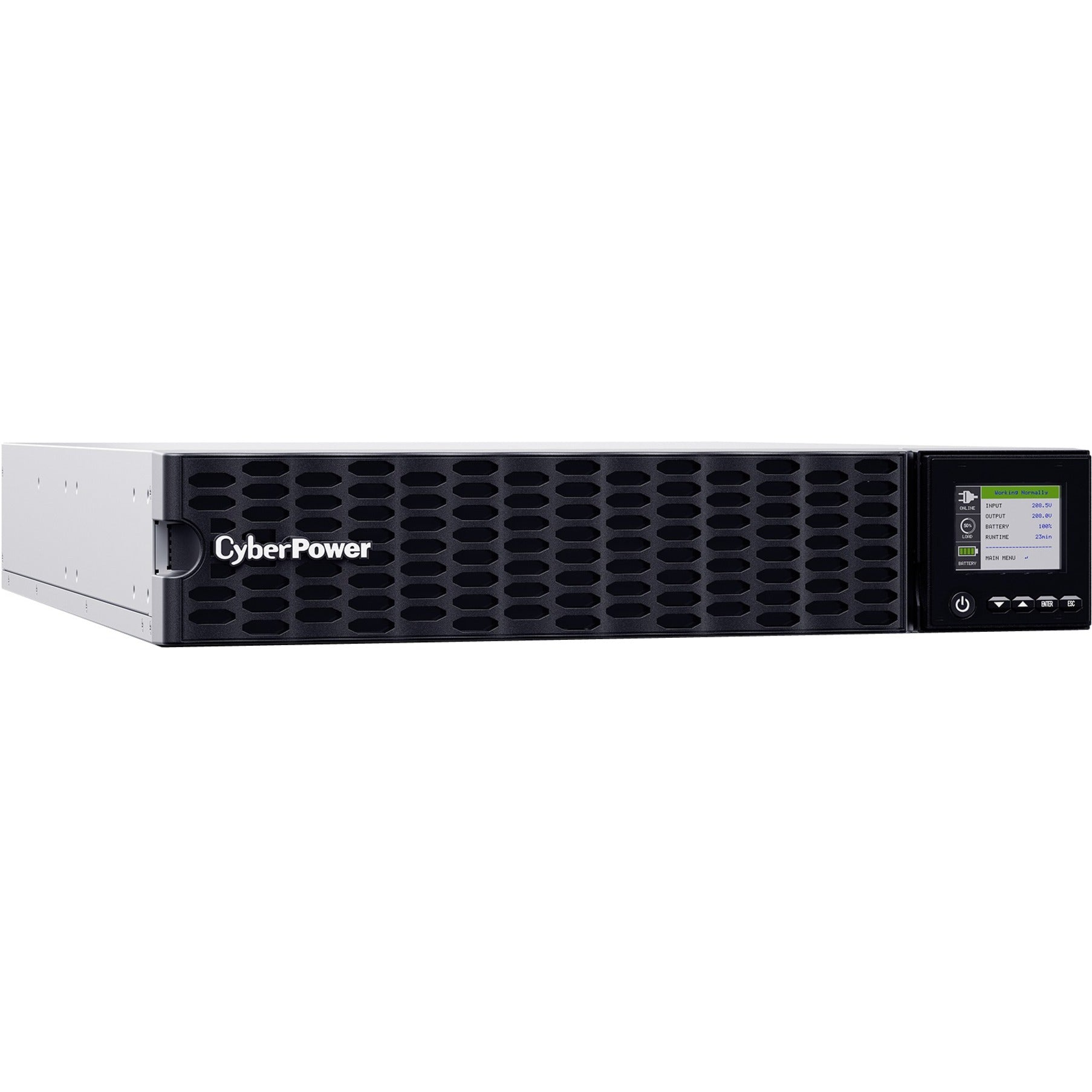 CyberPower OL5KRTHD Smart App Online UPS Systems, 5KVA Tower/Rack Convertible, Energy Saving, SNMP/HTTP Remote Monitoring