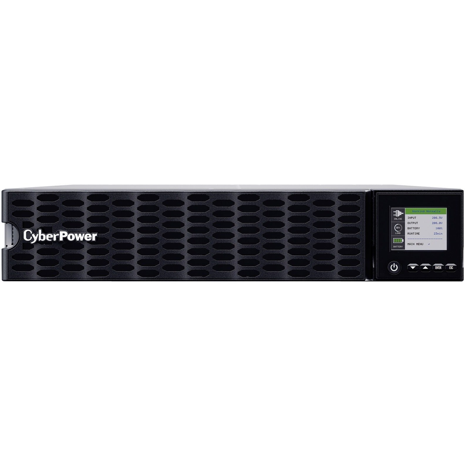 CyberPower OL5KRTHD Smart App Online UPS Systems, 5KVA Tower/Rack Convertible, Energy Saving, SNMP/HTTP Remote Monitoring