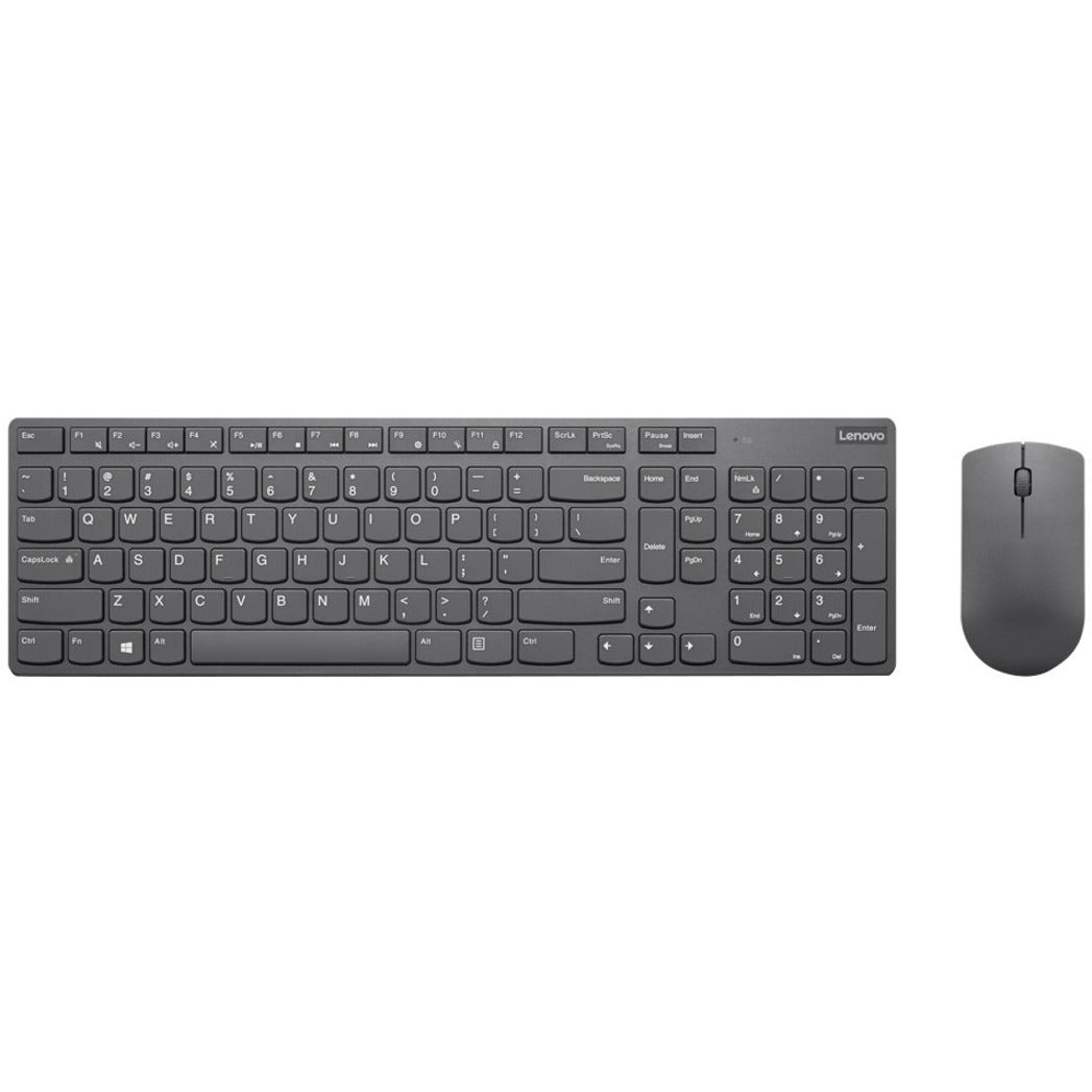 Lenovo Professional Ultraslim Wireless Combo Keyboard and Mouse - US English [Discontinued]