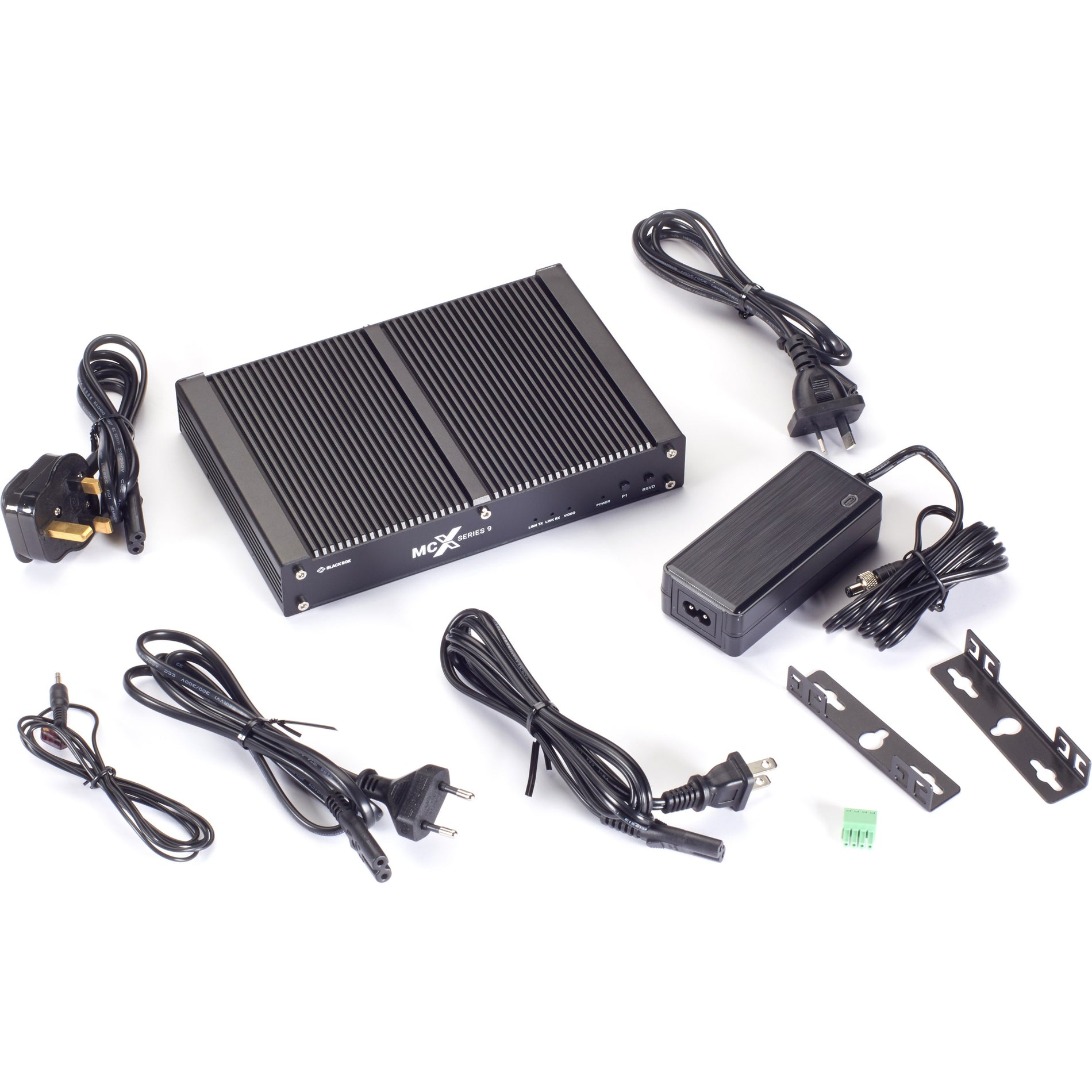 Black Box MCX-S9C-ENC MCX S9 4K60 Network AV Encoder - HDMI 2.0, Scaling, 10-GbE Copper, Video Encoder
