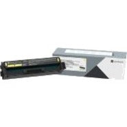 Lexmark C330H40 Yellow High Yield Print Cartridge, 2.5K Pages