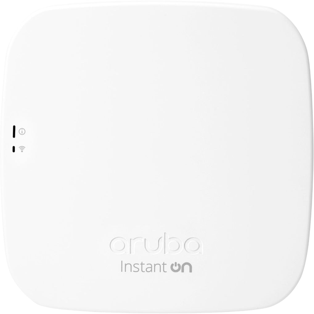 Aruba R3J23A Instant On AP12 (US) Indoor AP with DC Power Adapter and Cord (NA), Gigabit Ethernet, 1.56 Gbit/s