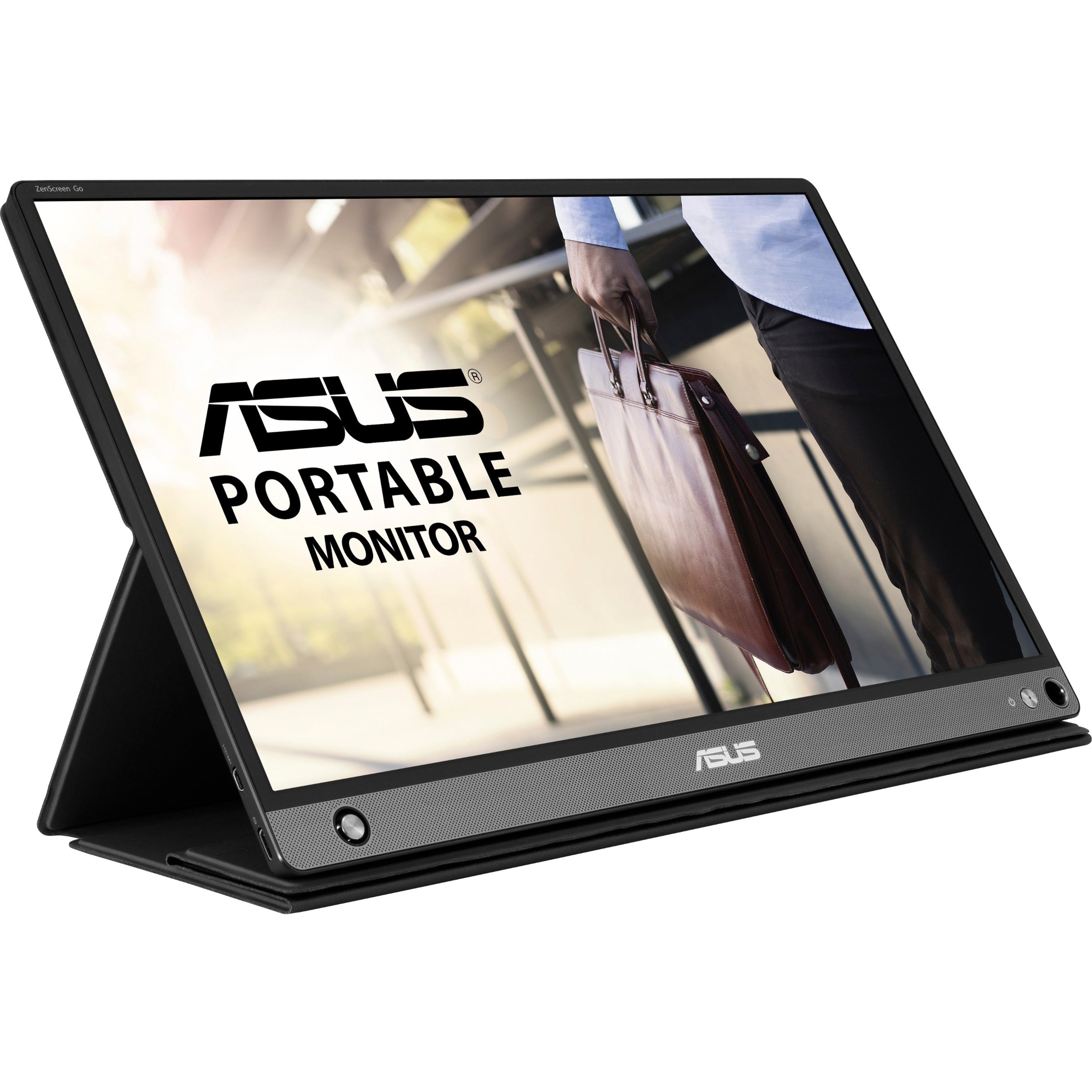 Asus MB16AHP ZenScreen GO 15.6 Full HD LCD Monitor, Portable and Lightweight