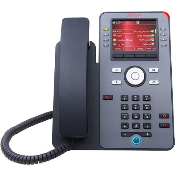 Avaya 700514819 J179 IP Phone, 8-Line VoIP, Color Display, Wall Mountable, Tabletop