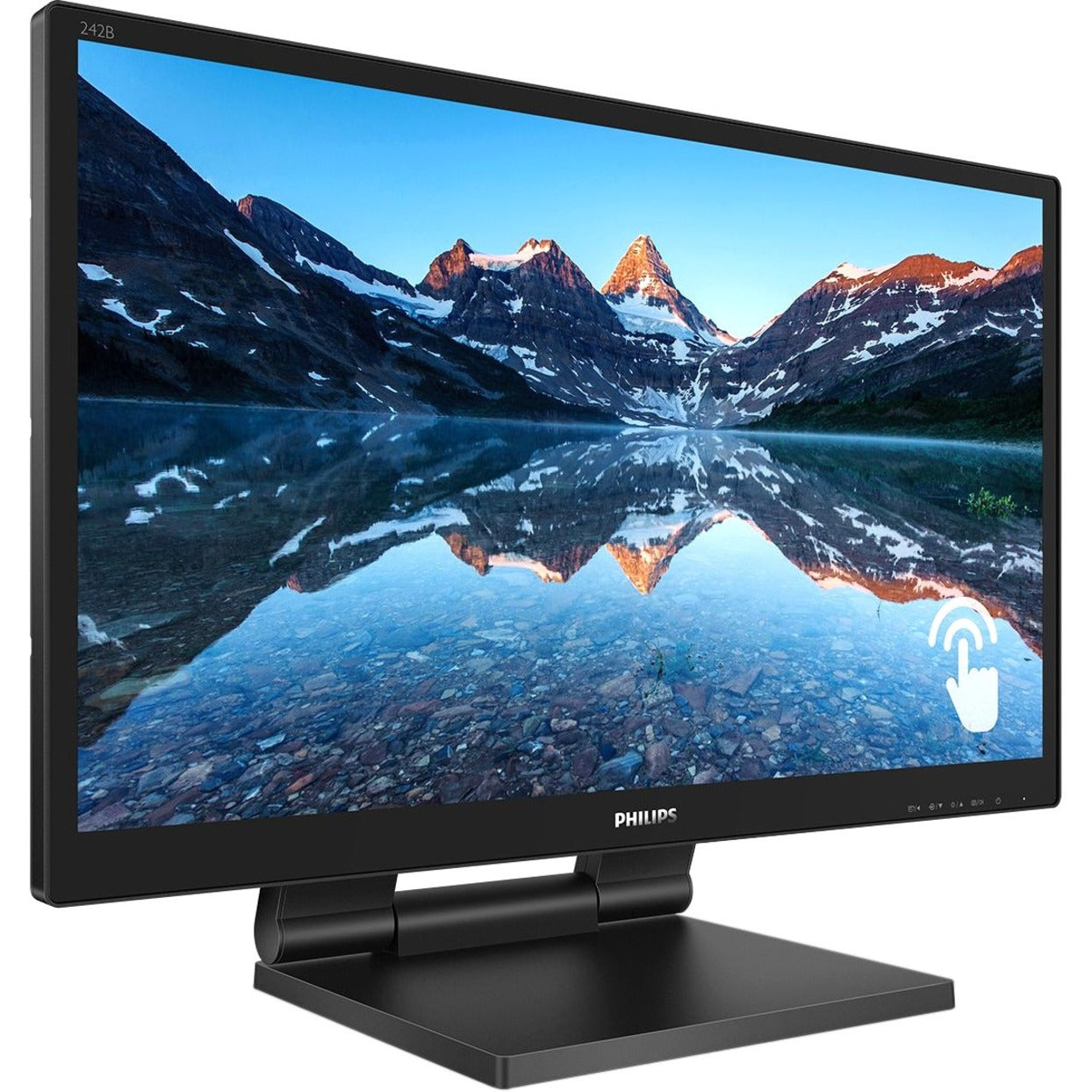 Philips 242B9T 23.8" LCD Touchscreen Monitor - 16:9 - 5 ms GTG (242B9T/27) Main image