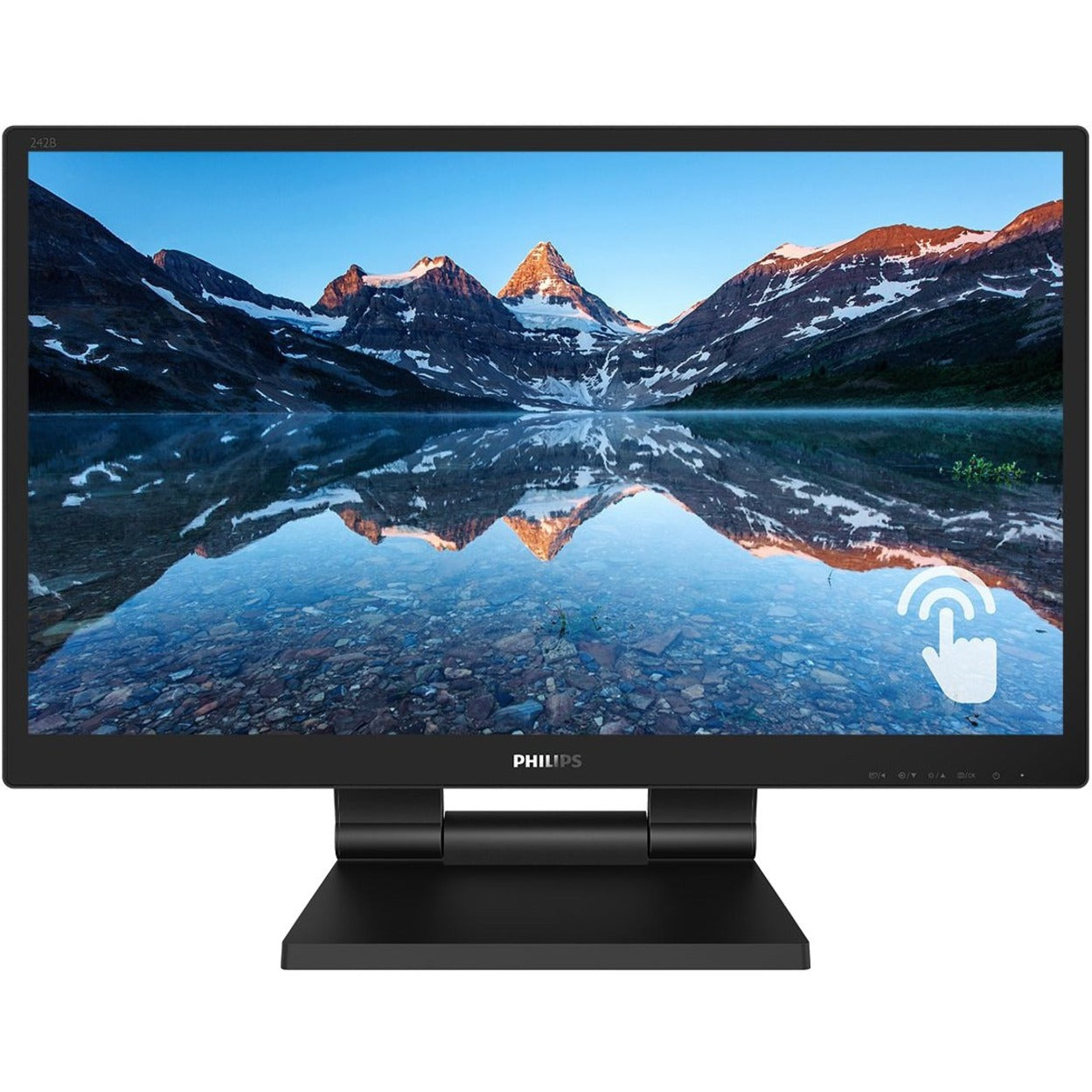 Philips 242B9T 23.8" LCD Touchscreen Monitor - 16:9 - 5 ms GTG (242B9T/27) Front image