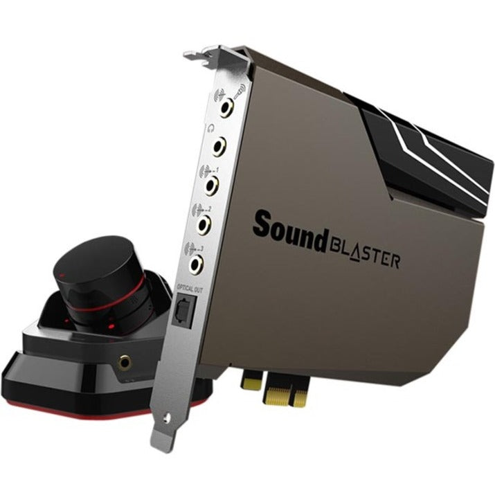 Sound Blaster 70SB180000000 AE-7 Sound Board, High-Fidelity 5.1 Audio for Immersive Sound Experience
